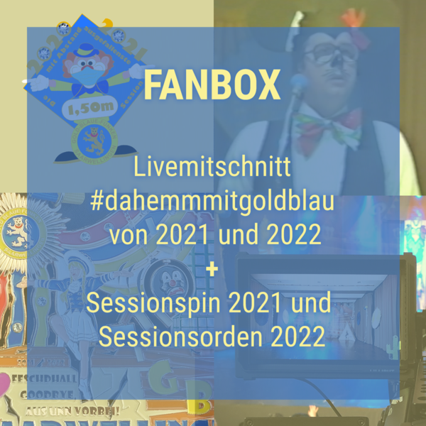 Fanbox 2021 + 2022 #dahemmmitgoldblau